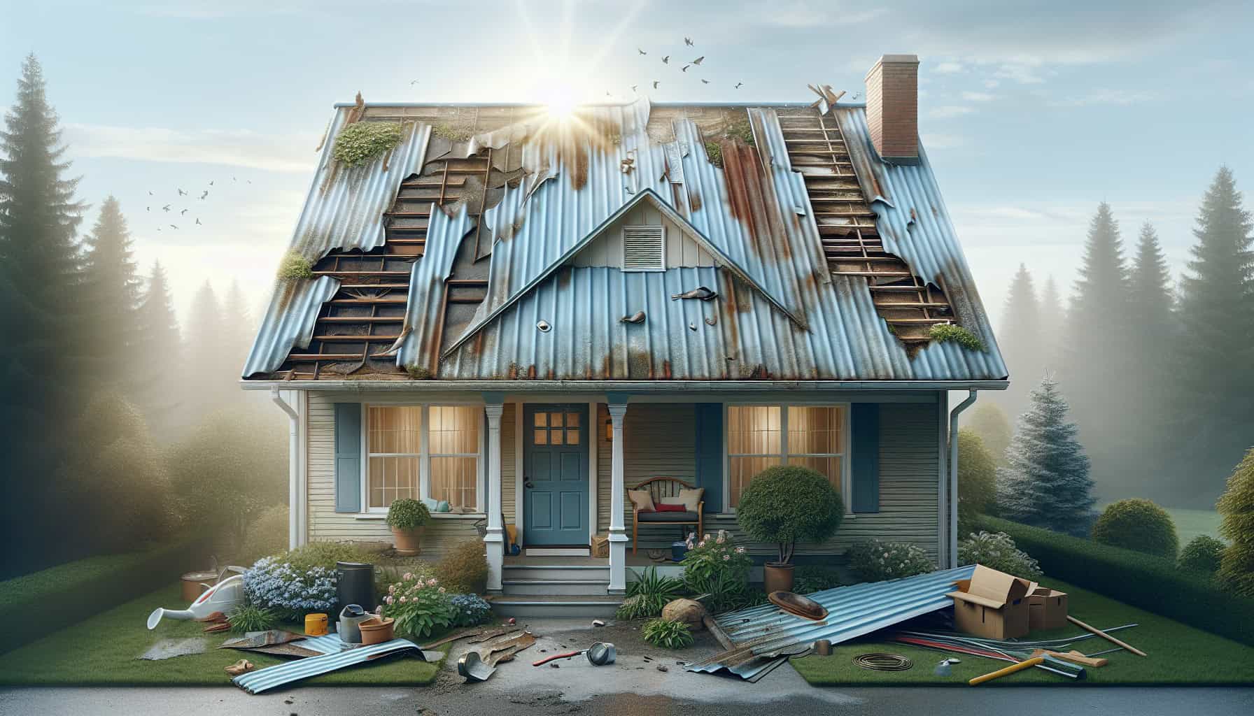 Metal Roof Replacement